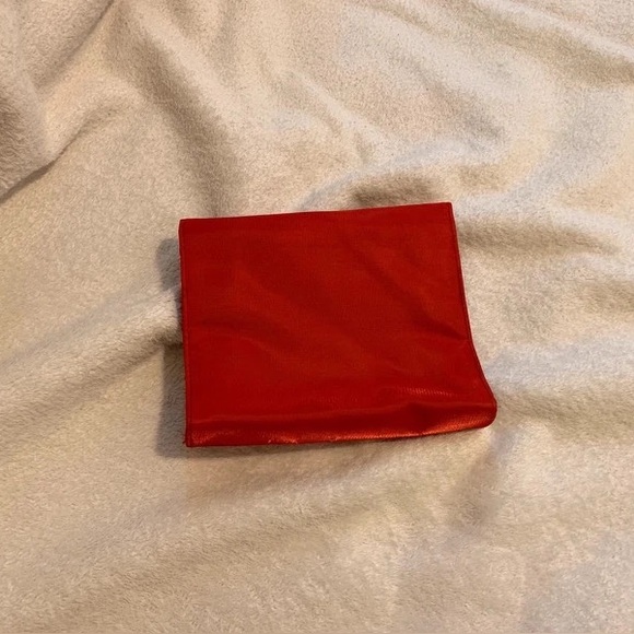 Shiny Red Lancome Clutch🎁 - Picture 2 of 15